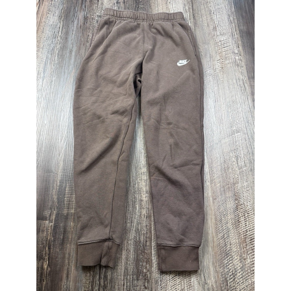Nike Club Fleece Jogger Sweatpants Brown Mens‎ Small BV2671-237 Drawstring Waist